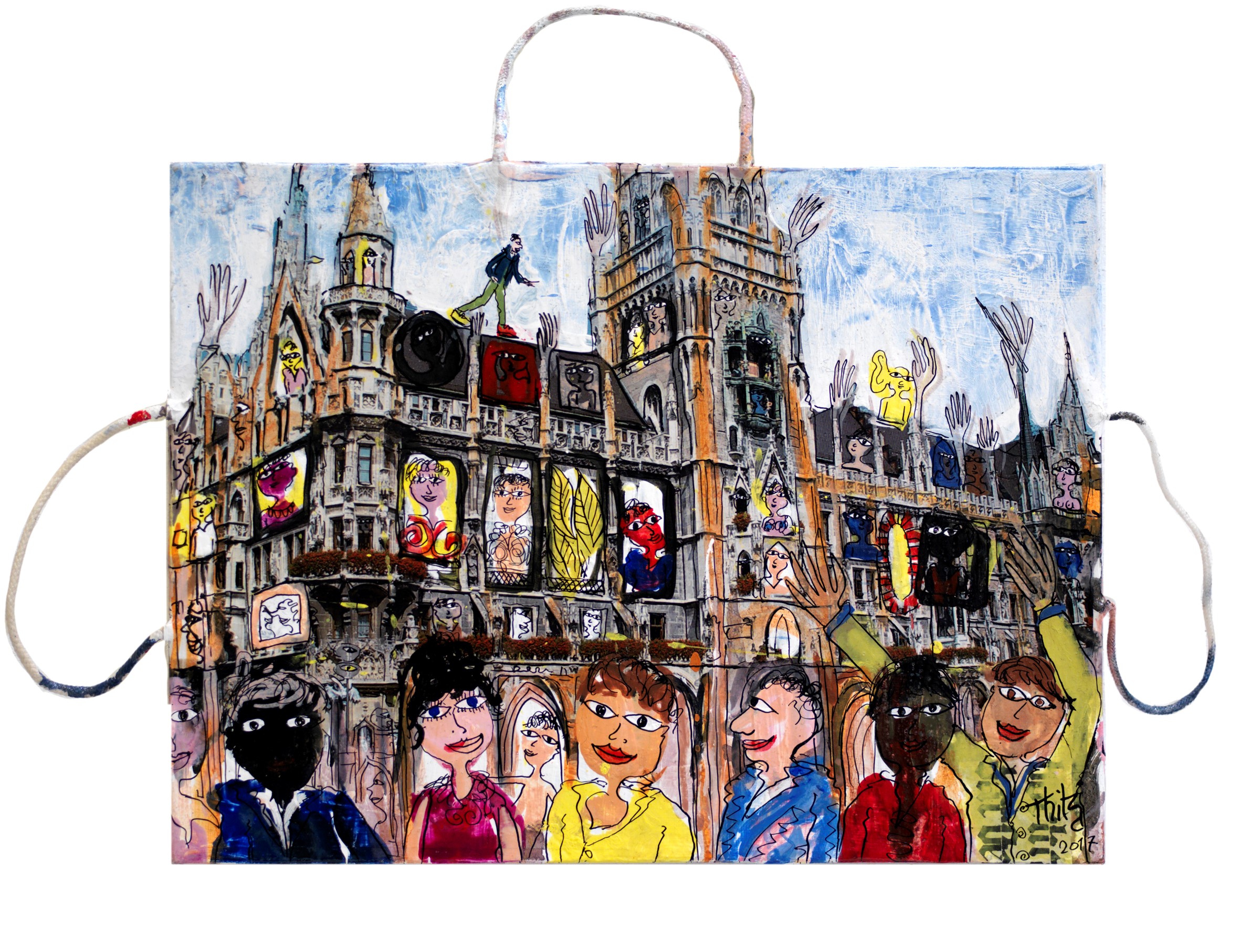 24_München_Rathaus_40x30 cm