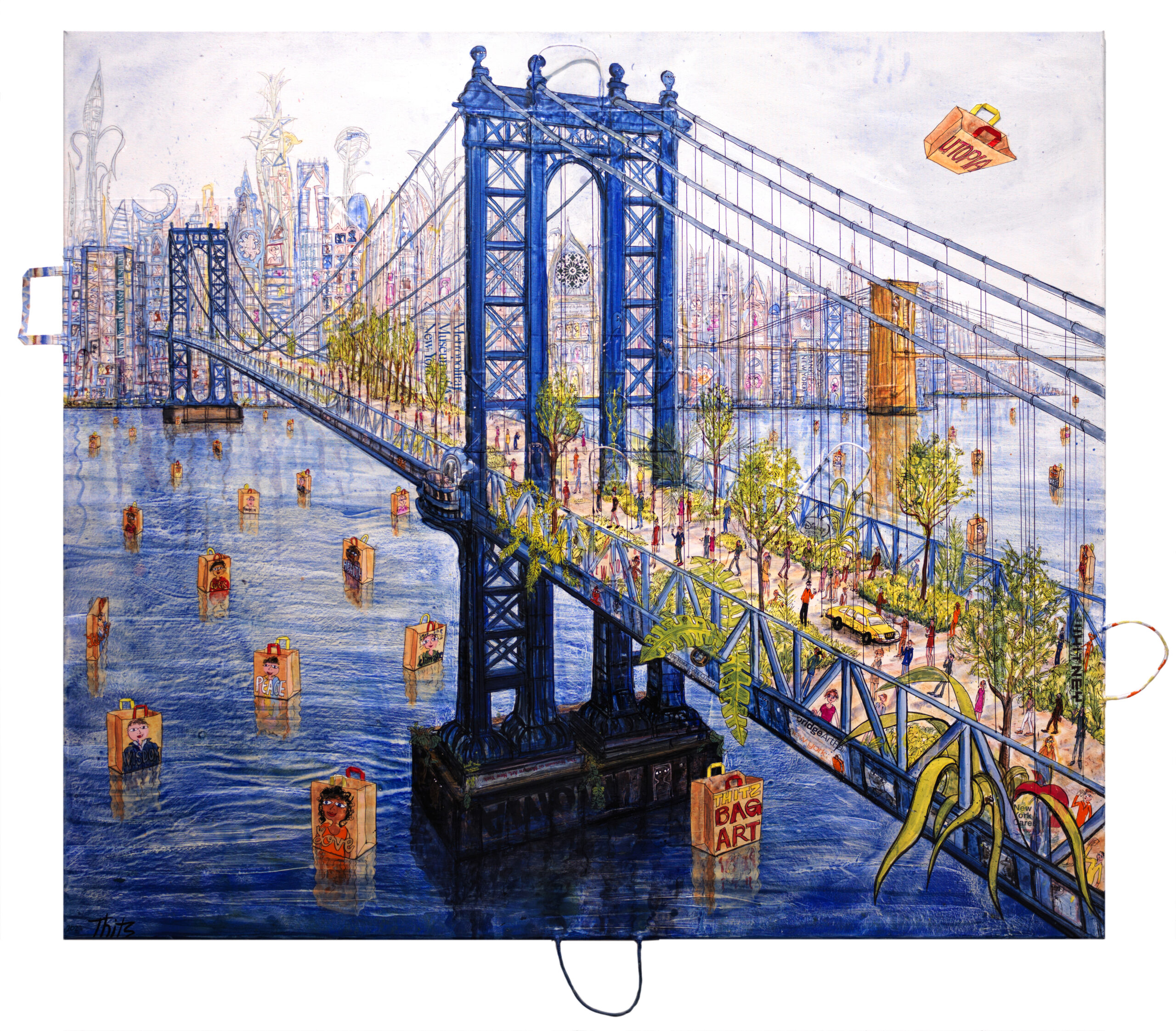 NewYorkManhattanBridgeUtopia140x160cm__