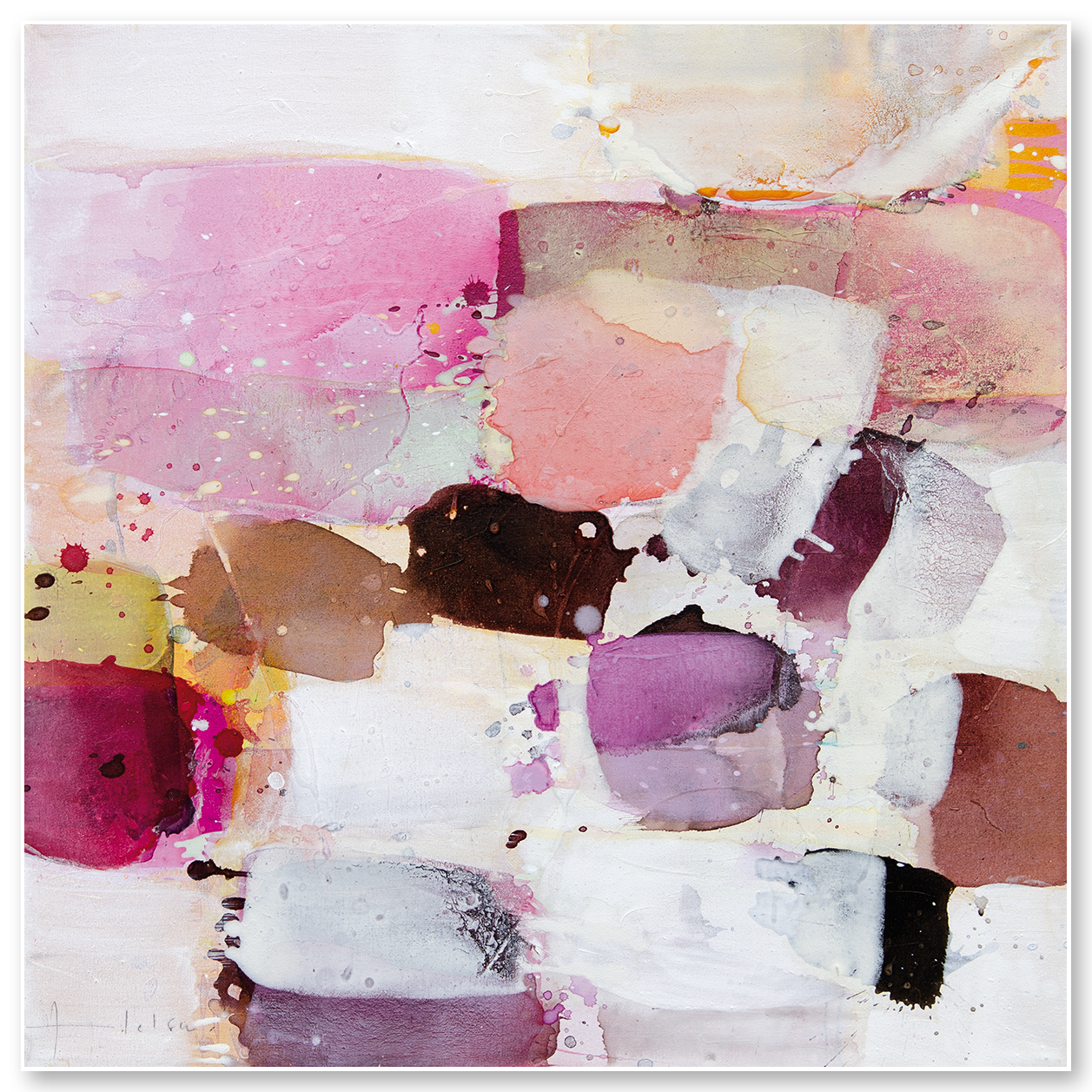 Duft und Blüte_60 x 60 cm
