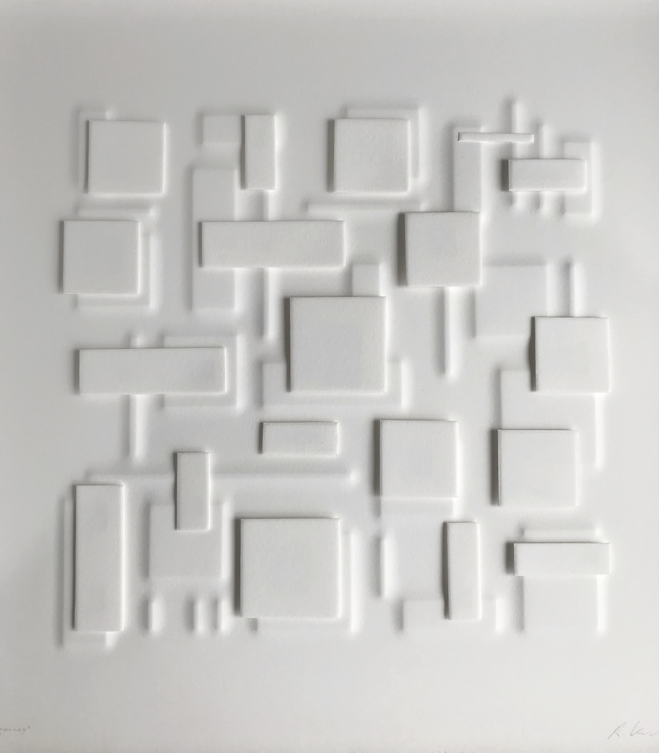 White journey–5 x 55 cm