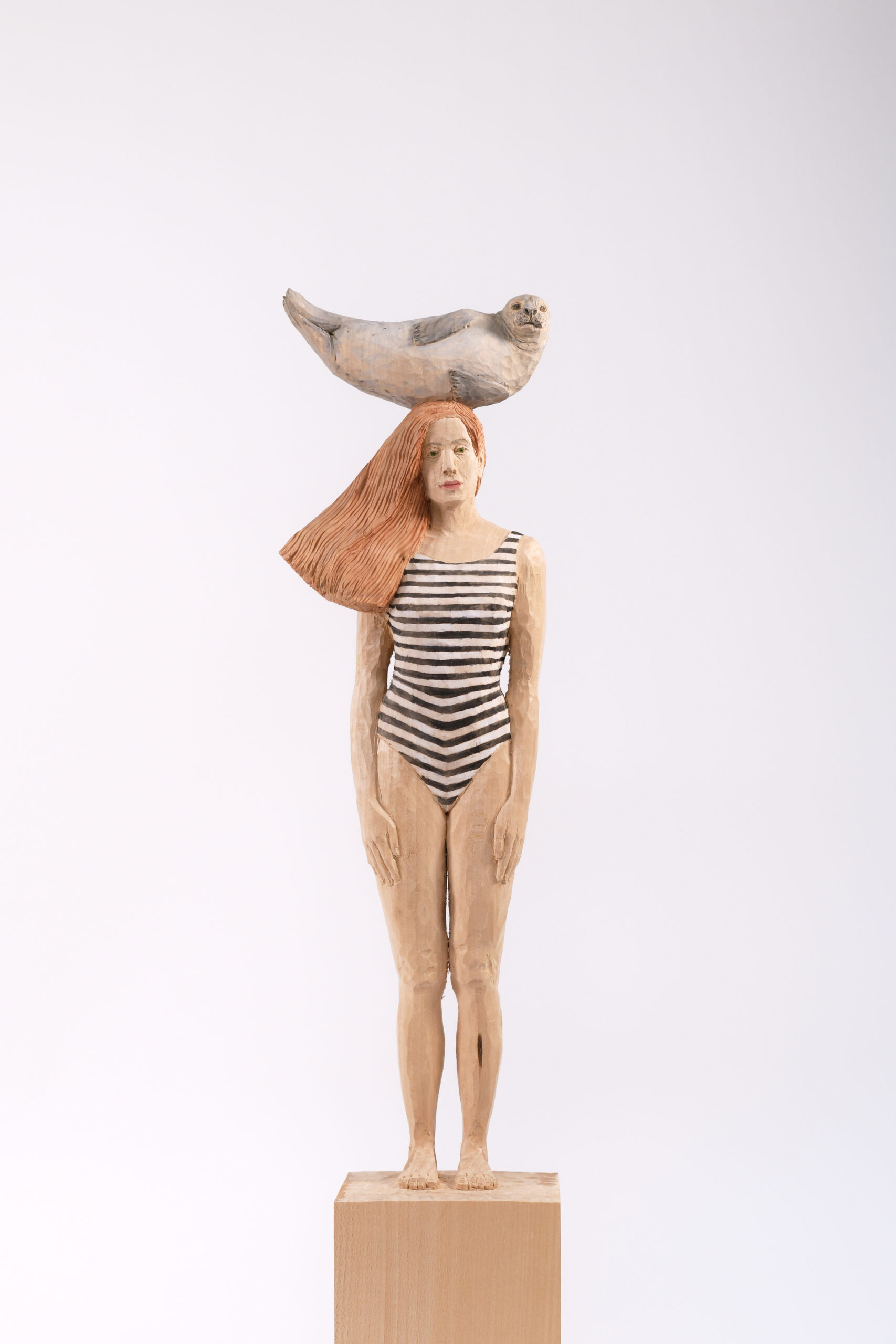 Woman and Seal front 1
