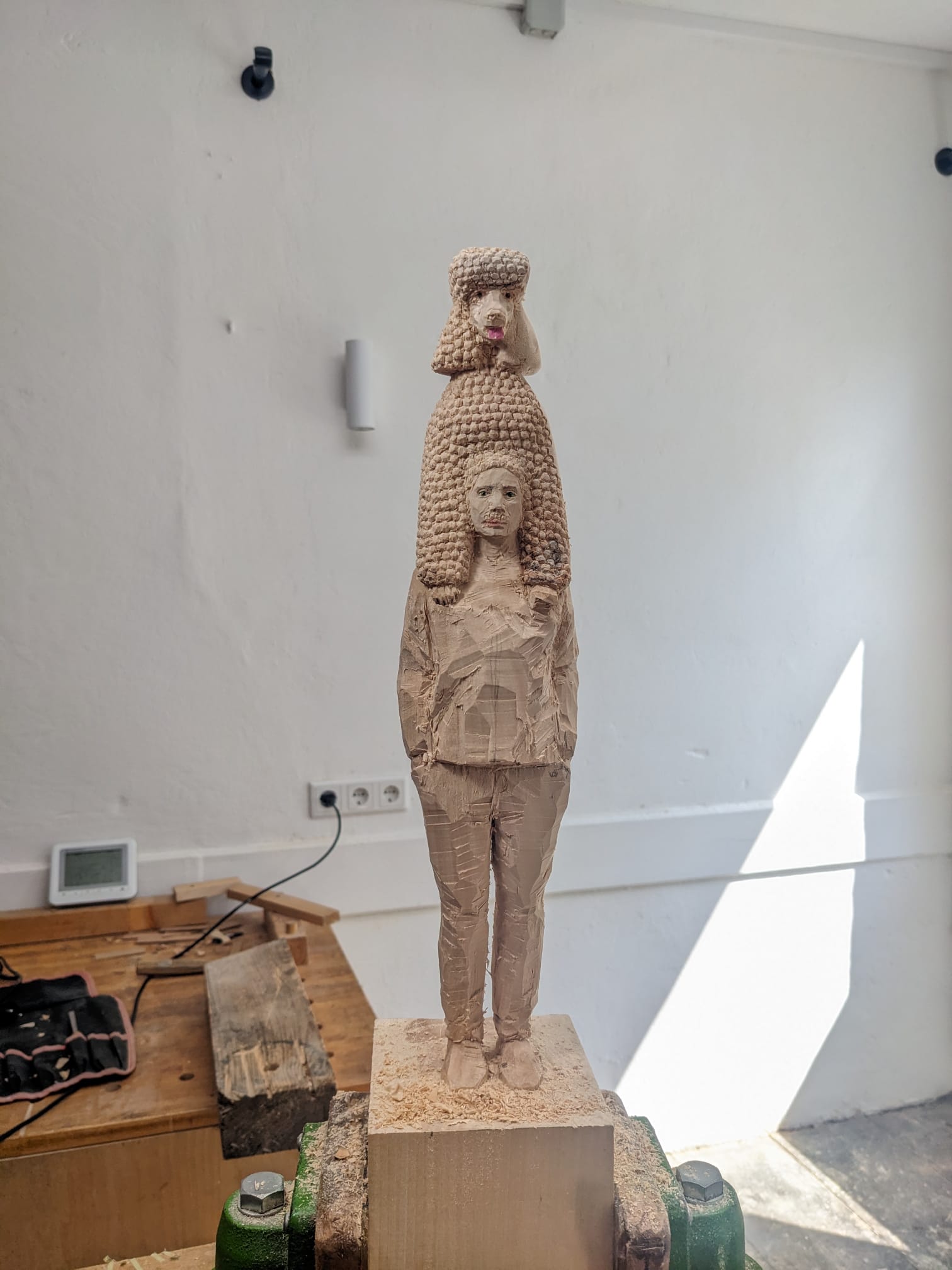 Serie HundertHunde - Pudel 52x10x10cm